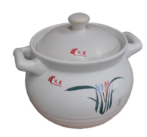 T-2 白釉中彩 容量9.7L