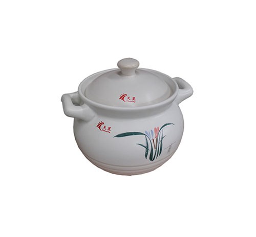 T-9 白釉中彩 容量1.3L