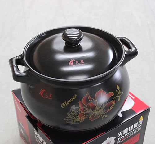 T-2 黑釉中彩 容量9.7L