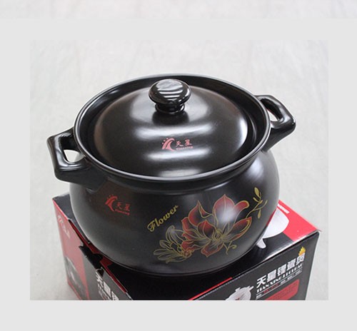 T-4 黑釉中彩 容量6.2L