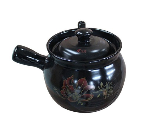 Y-2 黑釉中彩 容量2.5L