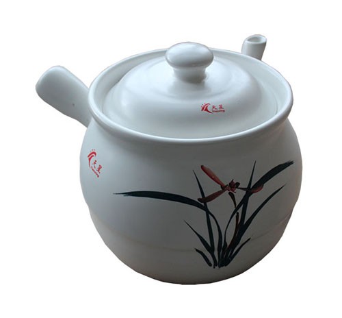 Y-2 白釉中彩 容量2.5L