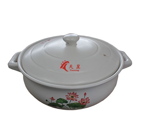 H-2 白釉中彩 容量5.2L