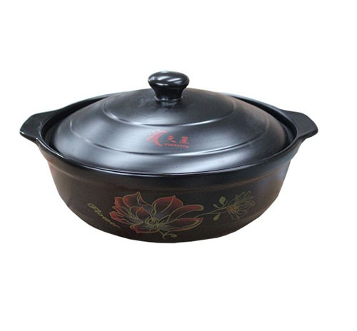 P-2 黑釉中彩 容量4L