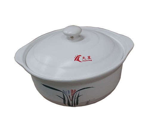 P-3 白釉中彩 容量3.1L