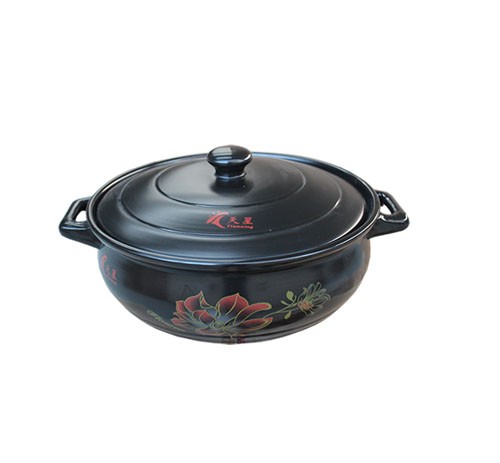 H-3 黑釉中彩 容量3.5L